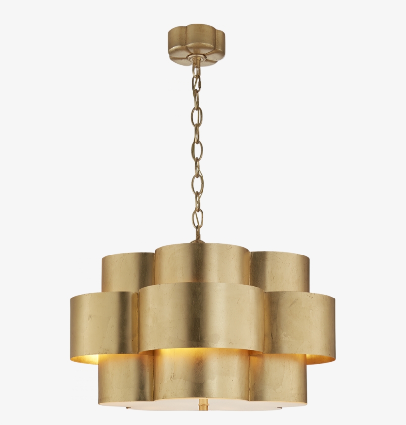 Arabelle Hanging Shade In Gild - Arabelle Pendant - Gild - Aerin, transparent png #3977955