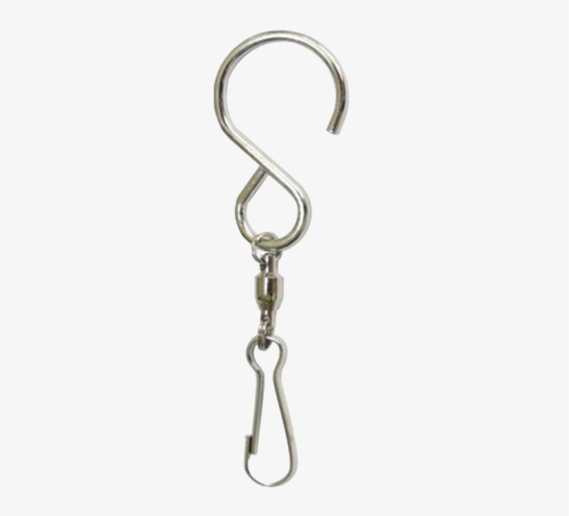 Swivel Hook - Silver, transparent png #3977999
