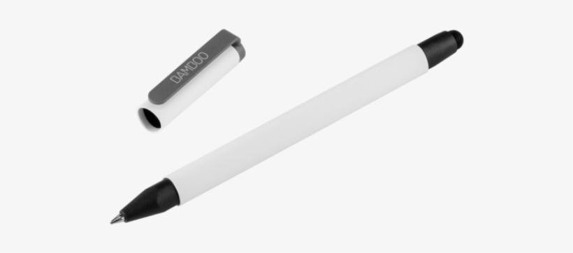 Wacom Bamboo Duo Stylus/ballpen - White, transparent png #3978442