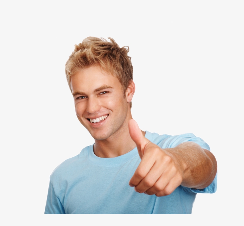 Contact Us - Guy Happy, transparent png #3978587