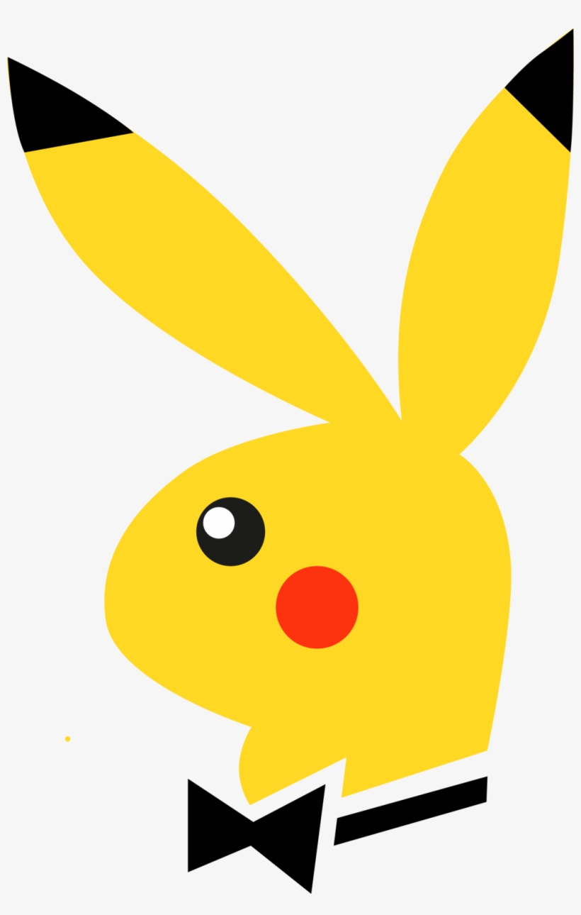 Com Playboy Pikachu By Xx-ayla - Playboy Logo Png, transparent png #3979228