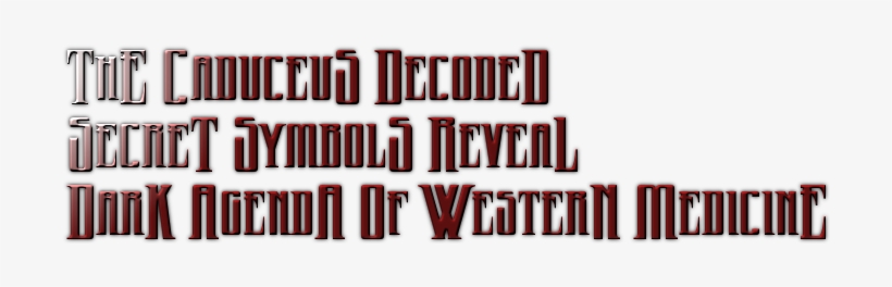 The Caduceus Decoded - Graphics, transparent png #3979624