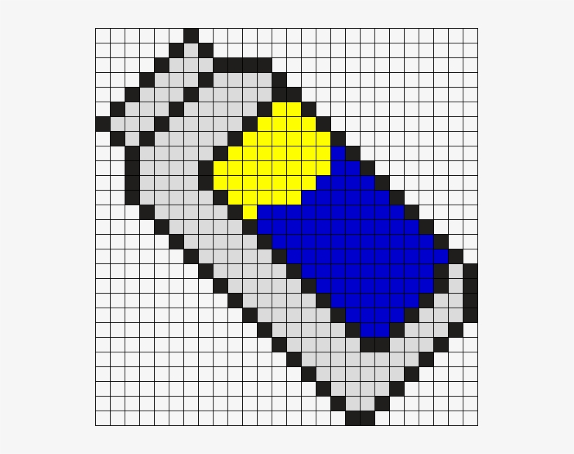 L4d Pill Bottle Perler Bead Pattern / Bead Sprite - Emoji Pixel Art Easy, transparent png #3979793
