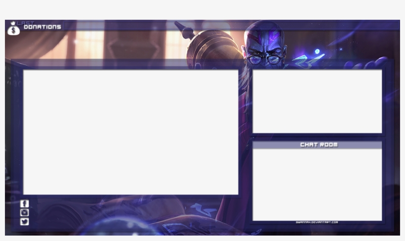 Fight Clipart Twitch - Free Twitch Overlay League Of Legends, transparent png #3979857