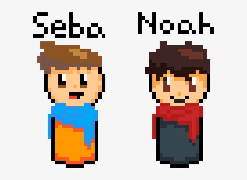 Noah And Seba - Cartoon - Free Transparent PNG Download - PNGkey