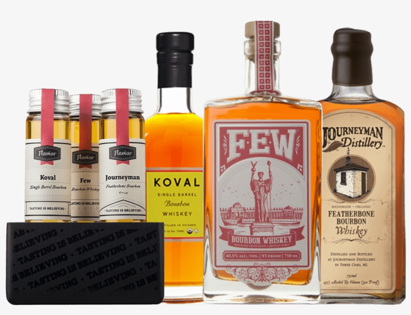 The Craft Side Of Bourbon - Few Spirits Few Bourbon Whiskey 70cl, transparent png #3980419