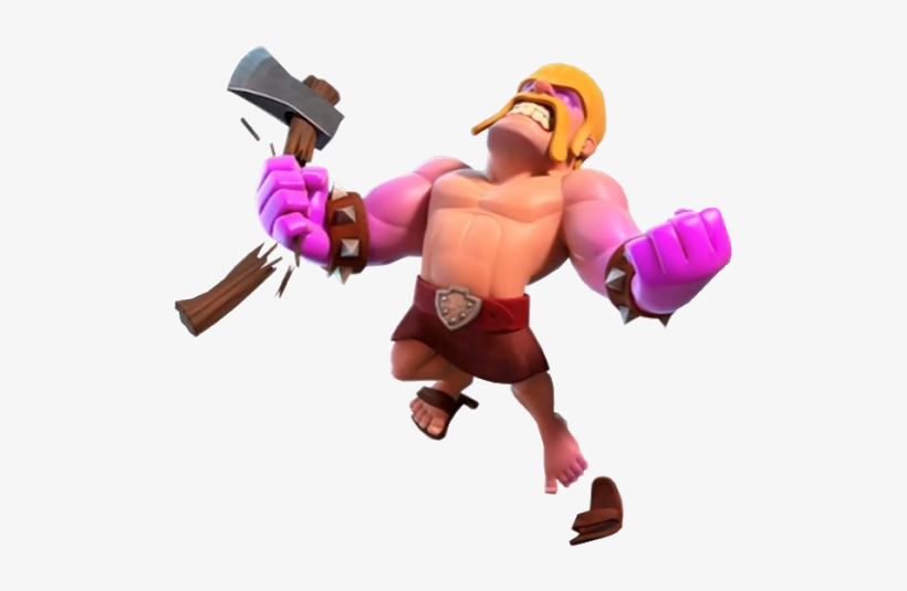 Clash Of Clans - Clash Of Clans Raged Barbarians, transparent png #3980420