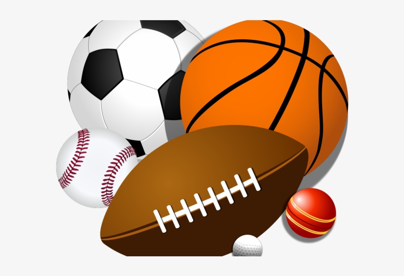 Rugby Ball Clipart Real Football - Sports Balls Png, transparent png #3980443