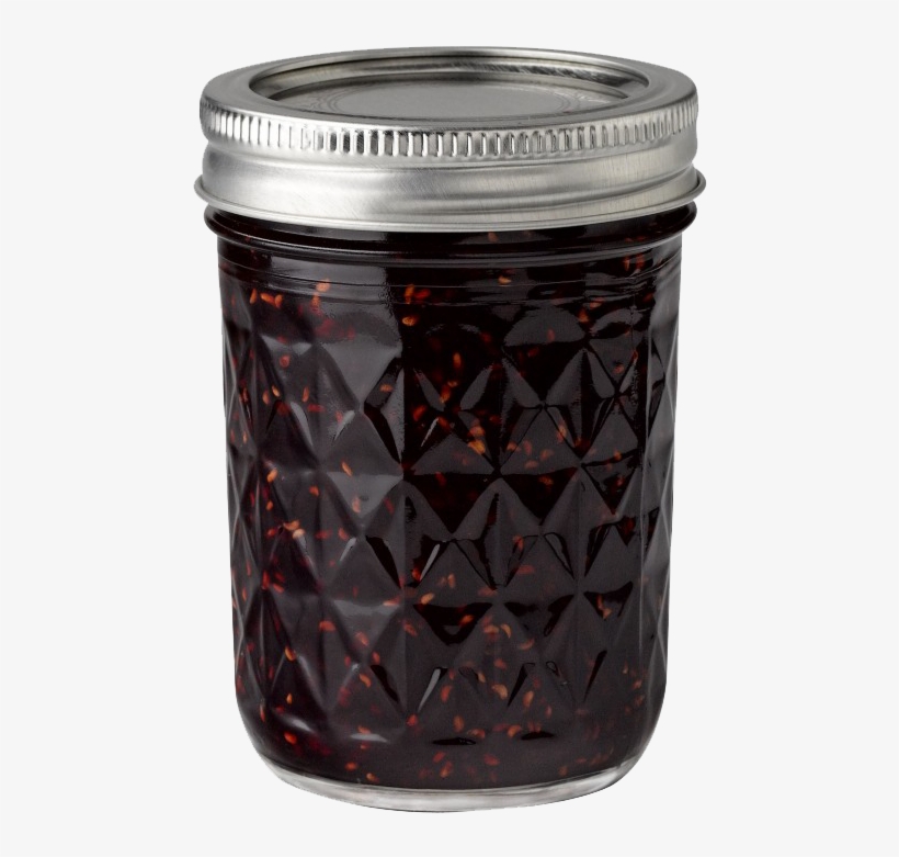 Jams & Jellies - Ball Quilted Crystal Jelly Jars 4 X 135 Ml, transparent png #3980446