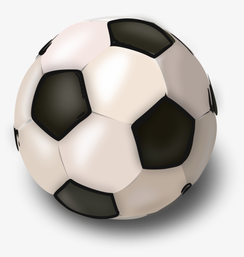 Football Cut Out - Soccer Ball Clip Art, transparent png #3980572