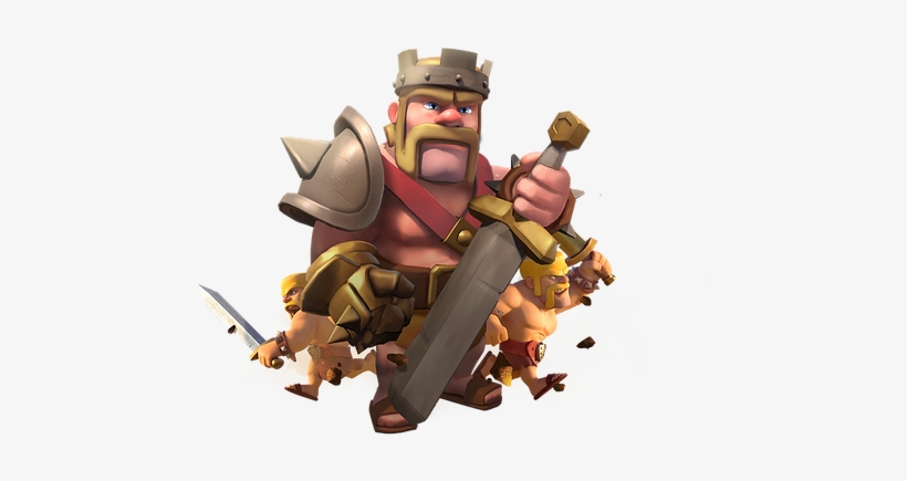Elite Knights - Clash Of Clans Barbarian King Level 22, transparent png #3980643
