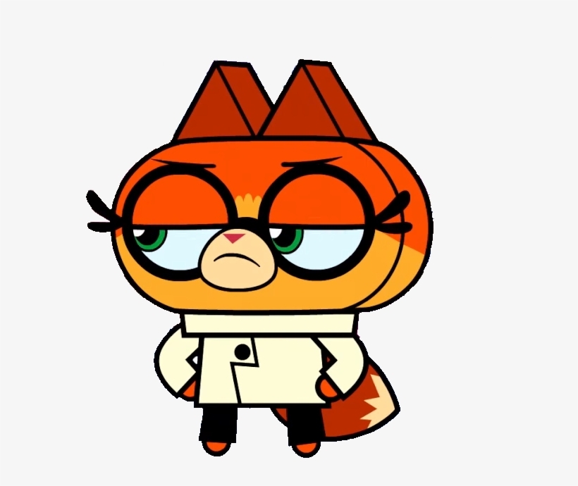 Fox - Cartoon Network Unikitty Dr Fox, transparent png #3980673