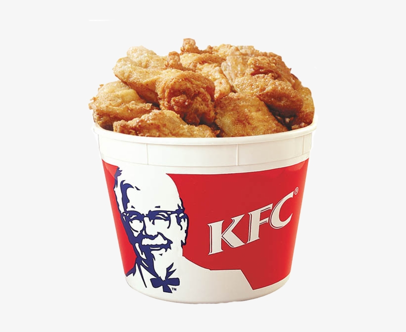 Share This Image - Fried Chicken Kfc Bucket, transparent png #3980736