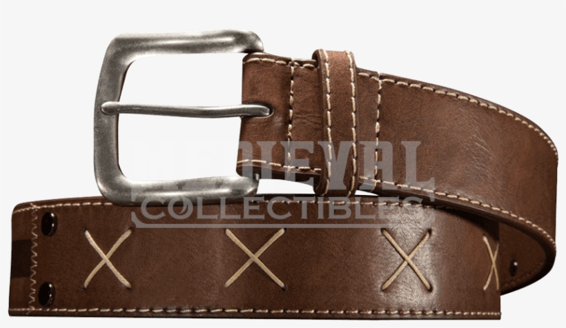 The Witcher White Wolf Faux Leather Belt - Jinx The Witcher 3 White Wolf Belt (brown, 2xl/3xl), transparent png #3980938