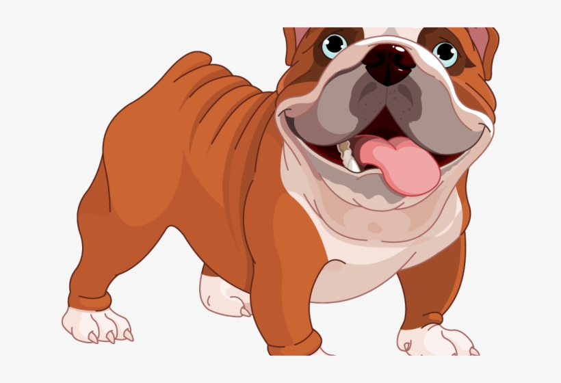 Bulldog Clipart Uga - Bulldog Puppy Clipart, transparent png #3981027