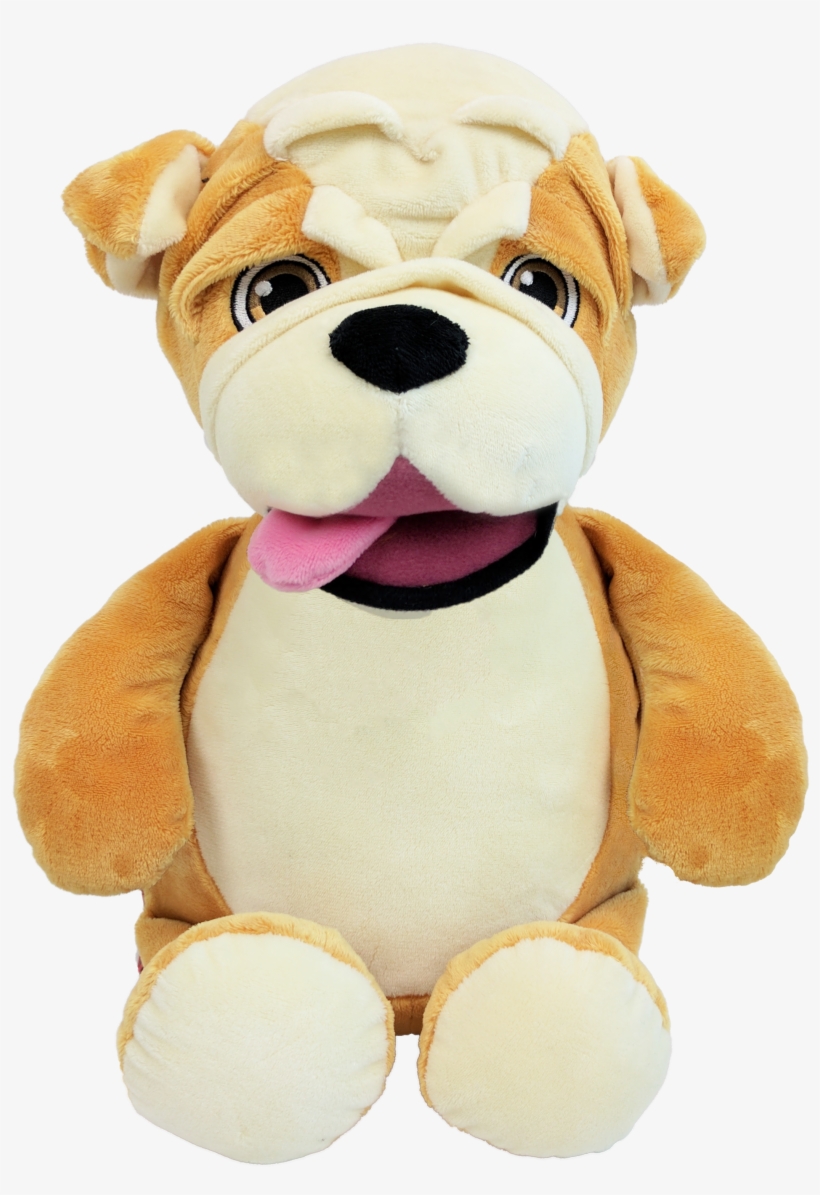 Signature Bulldog Cubbie Plush - Stuffed Toy, transparent png #3981051