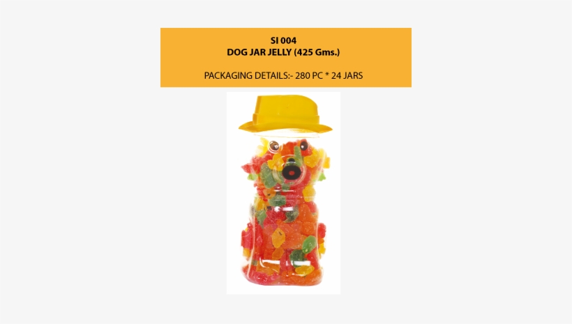Dog Jar Jelly - Suman International, transparent png #3981403
