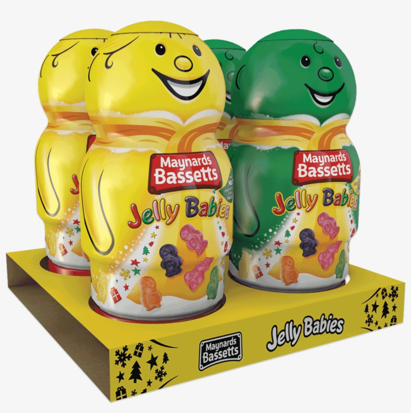 Jelly Babies Novelty Jar - Bassetts Jelly Babies Jar, transparent png #3981405