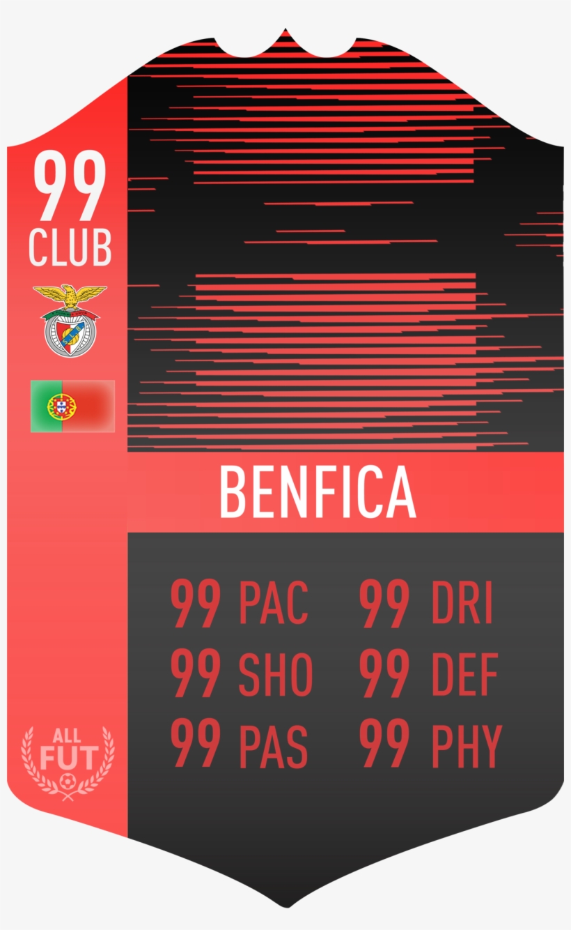 Benfica Pre Made Player Card - Scoreboard, transparent png #3981765