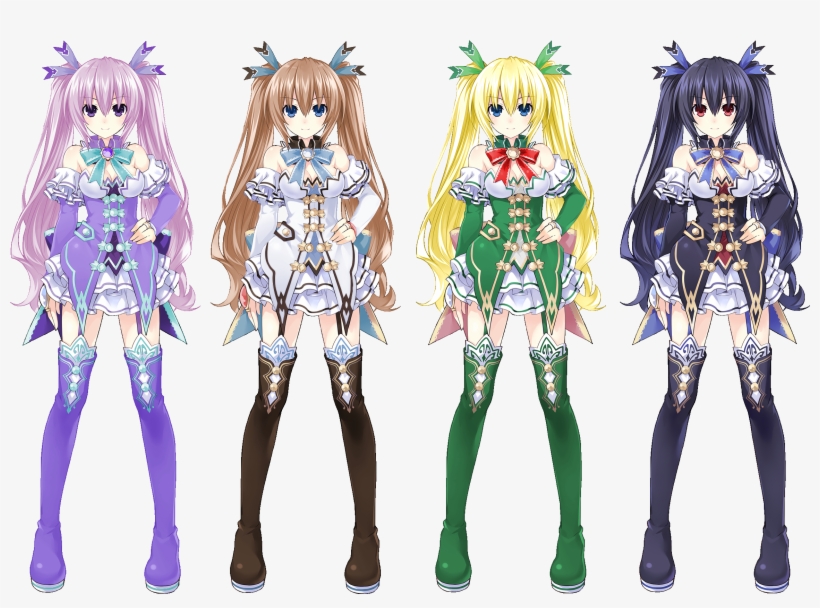 Original Worknoire As The Cpu Of The Other Countries - Anime Hyperdimension Neptunia Unisex Sweater Sweatshirt, transparent png #3981978