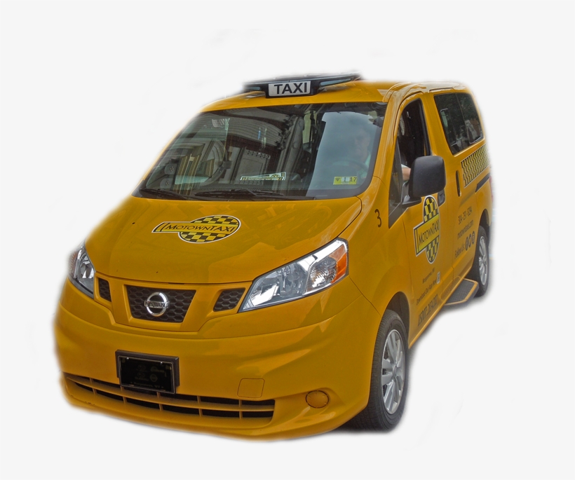 Cab-main - Minivan, transparent png #3982734