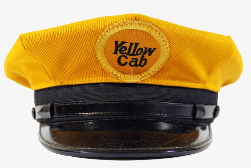 Yellow Cab Taxi Hat Transparent Background - Taxi Hat Png, transparent png #3982767