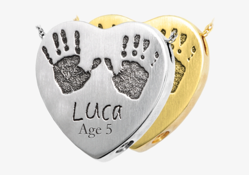 Baby Handprint On Dog Tag Keepsake, transparent png #3982812