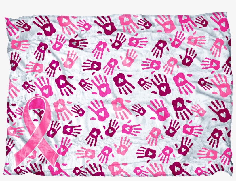 Breast Cancer Handprints - Breast Cancer, transparent png #3983271