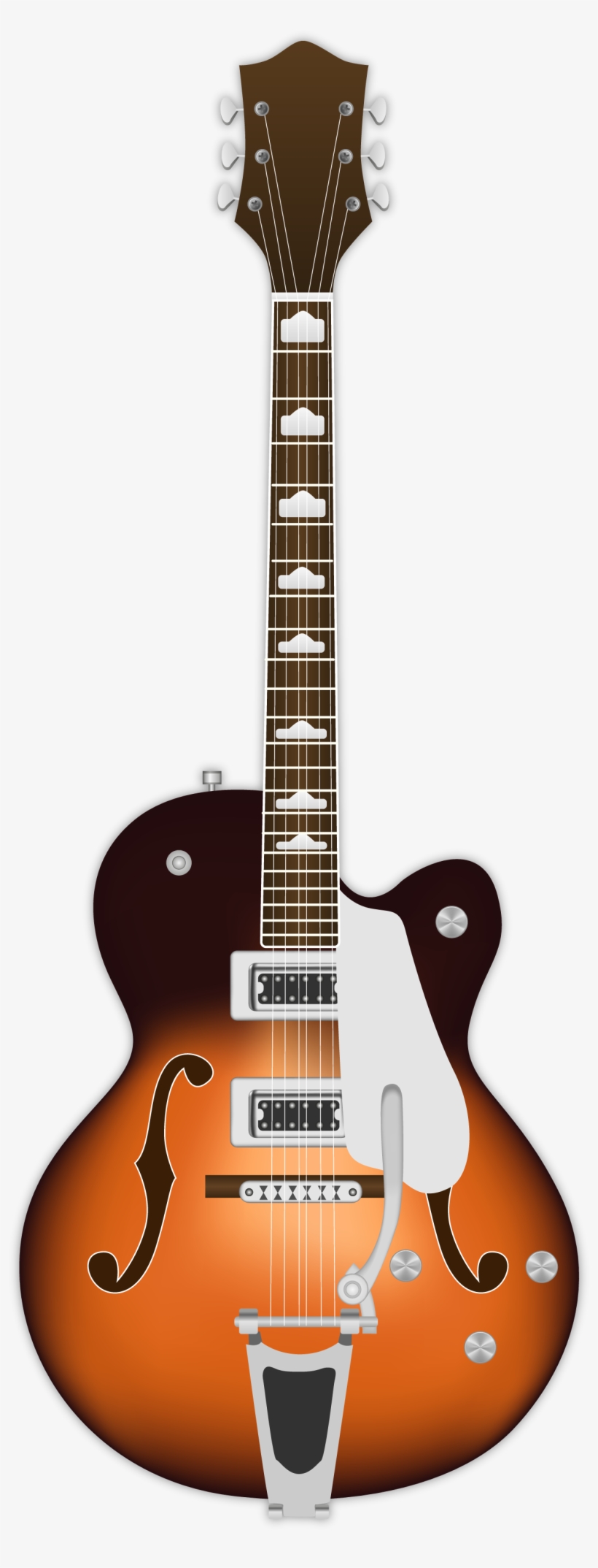 Guitar Clipart Png Image 02 - Transparent Clipart Electric Guitar, transparent png #3983616