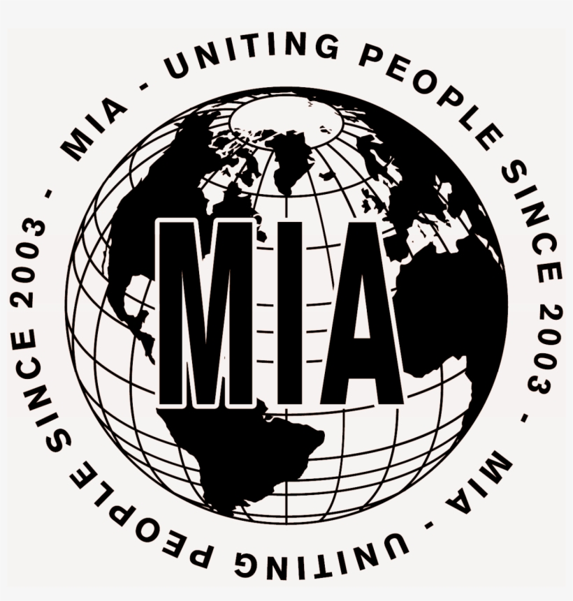 M - I - A - - Uniting People Since 2003 Logo - Mia Aim Merch, transparent png #3983761