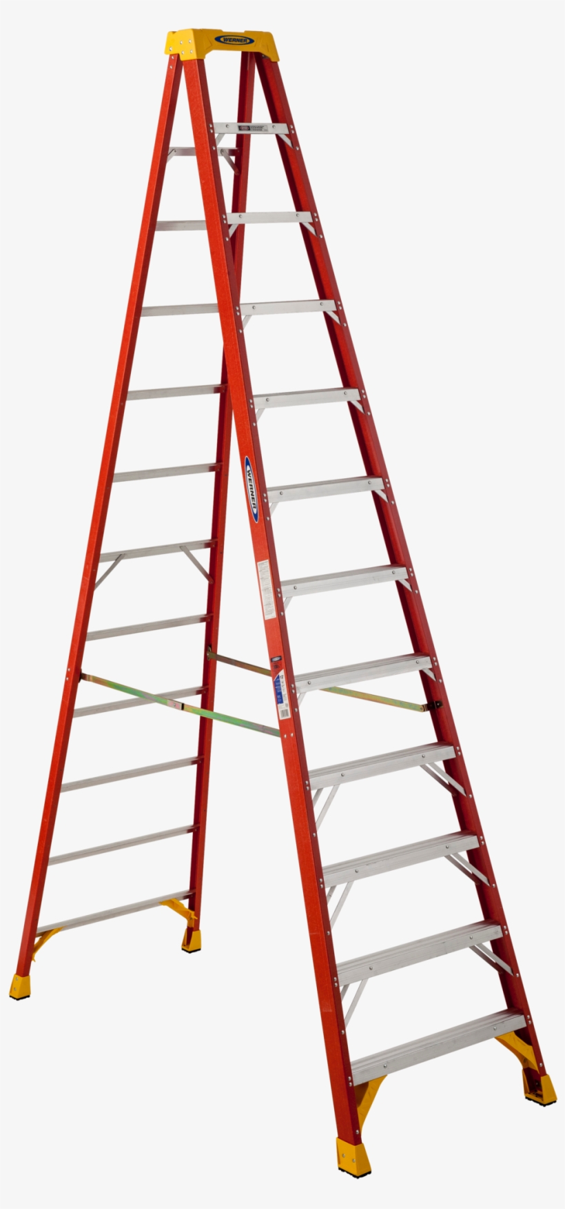 Werner Ladder Nxt1a10ca 10-ft Fiberglass 300-lb Type, transparent png #3983789