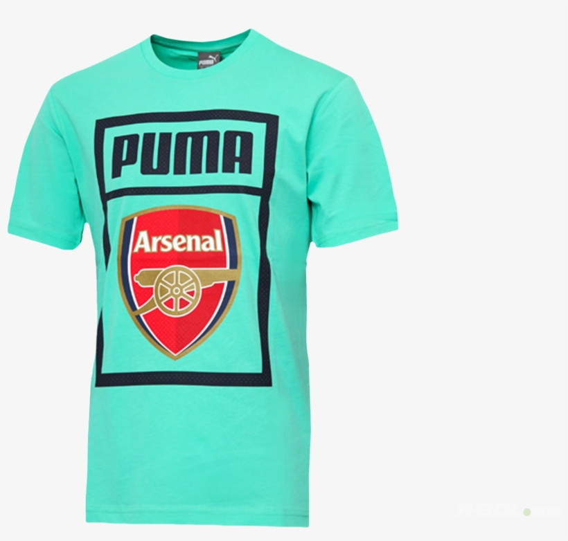 T-shirt Puma Arsenal Fc Fan Cannon Tee 754152 14 Puma - Arsenal Football Dad Birthday Card, transparent png #3983913