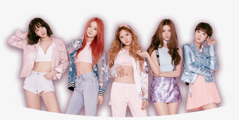 Formed In 2012, They Consist Of Five-members, Solji, - Exid Street, transparent png #3984418