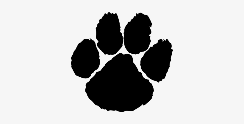 Black Paw, Gold Paw - Lewis And Clark High School Logo, transparent png #3984443