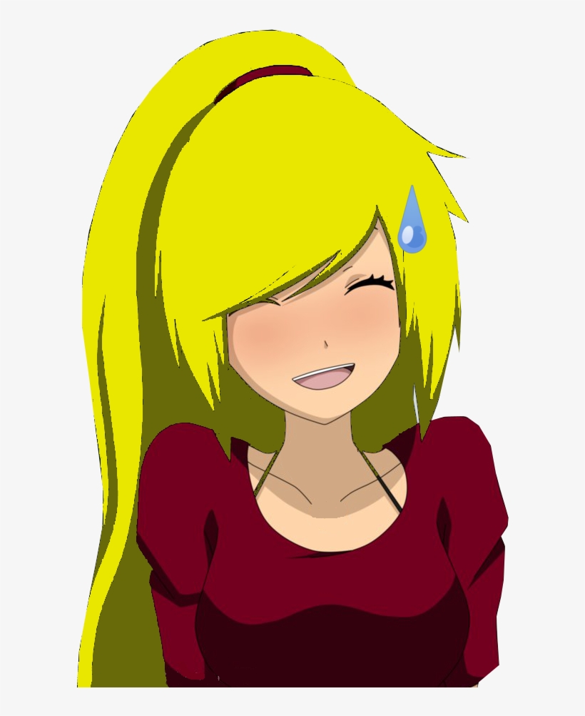 Sayoko's Awkward Laugh - Embarrassed Png, transparent png #3984503