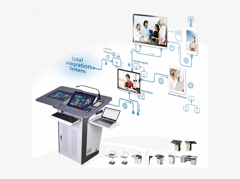 Digital Podium Using For Helping A Teacher/speaker - Podium, transparent png #3984529
