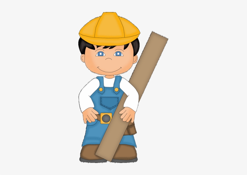 Boys Constructor Clip Art Pictures, Construction Worker, - Boy Constructor Clipart, transparent png #3984720