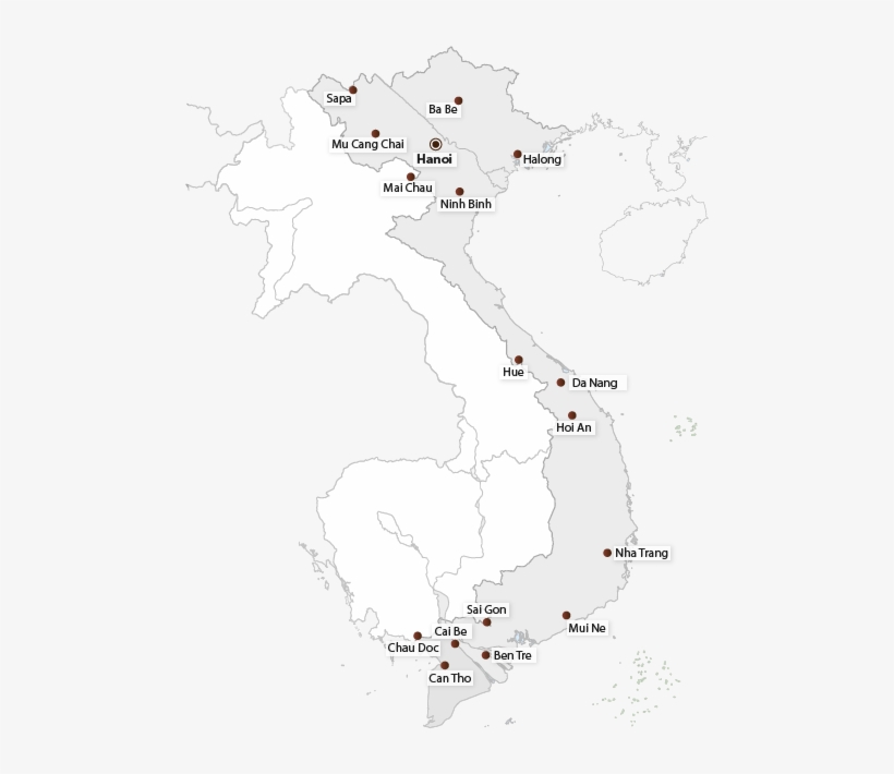 Travel Map - Thailand Map Flat, transparent png #3985440