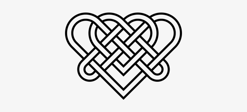 Celtic Art Png Transparent Pictures Png Images - Celtic Heart Knot Clip Art, transparent png #3985827