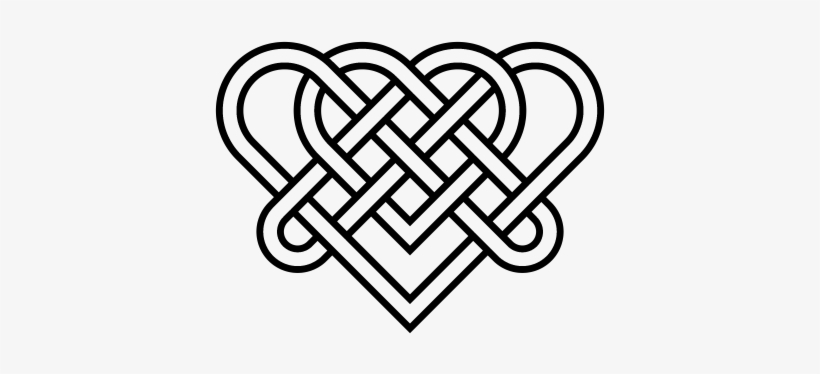 Celtic Art Png Transparent Pictures Png Images - Celtic Heart Knot Clip Art, transparent png #3985827