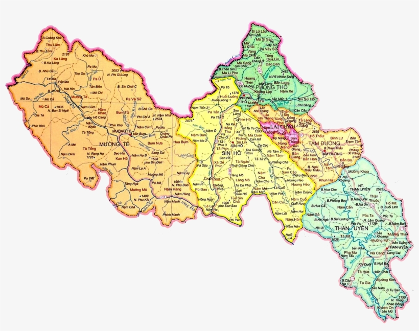 Project Location - Ban Do Lai Chau, transparent png #3986037