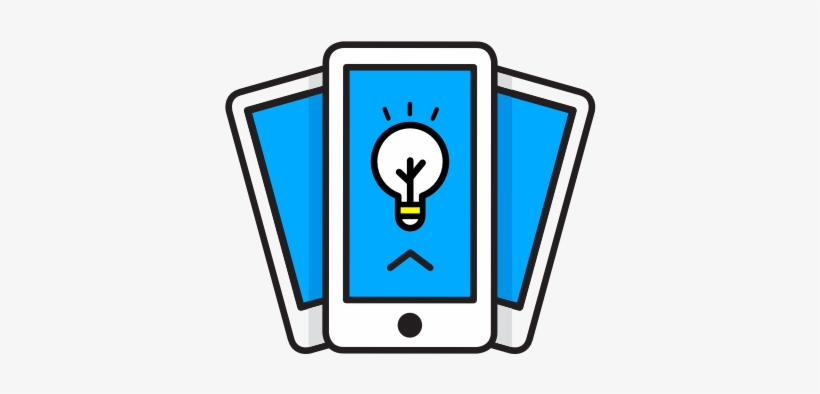 Cards With Lightbulb - Snapchat Filter Icon, transparent png #3986109