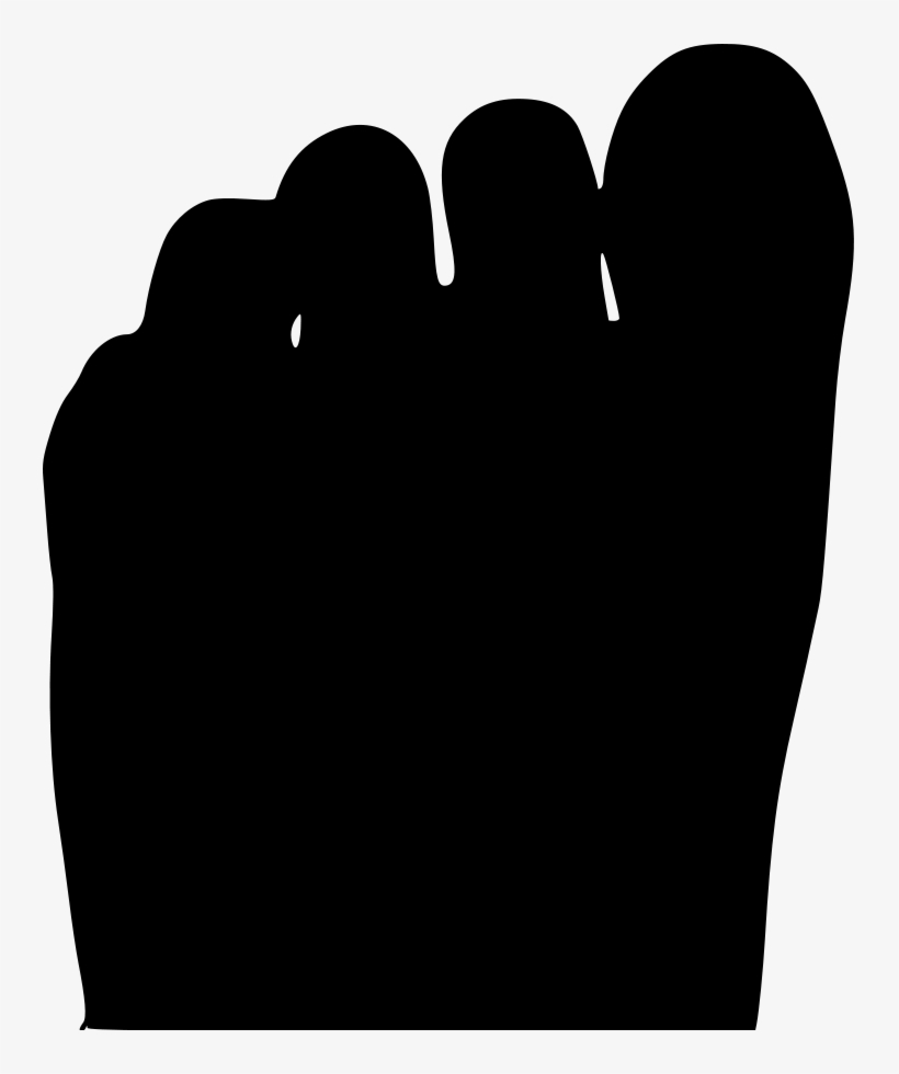 How To Set Use Human Toes Clipart - Foot Finger Bone Vector Png, transparent png #3986192