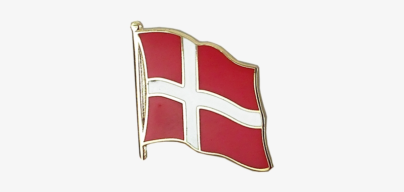 Denmark Flag Lapel Pin - Kingdom Of Denmark, transparent png #3986350