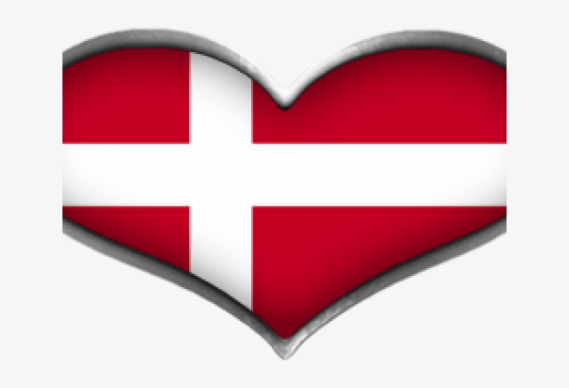 Danish Clipart Transparent - Flag Of Denmark, transparent png #3986427
