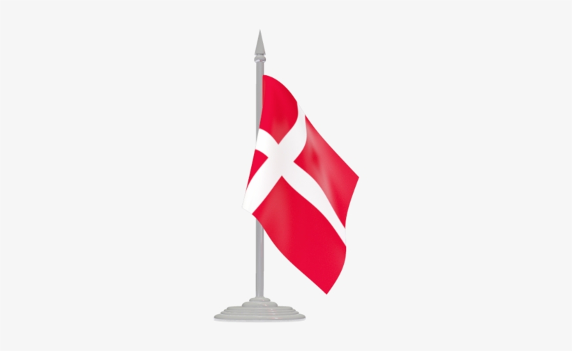 Denmark Flag Image - Costa Rica Flag Pole, transparent png #3986451