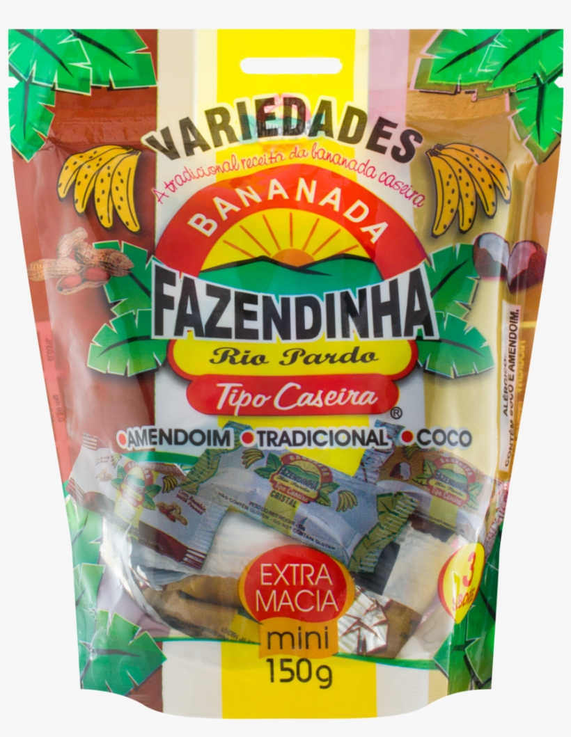 Bananinha Sem Açúcar 115g - Fazendinha, transparent png #3986649