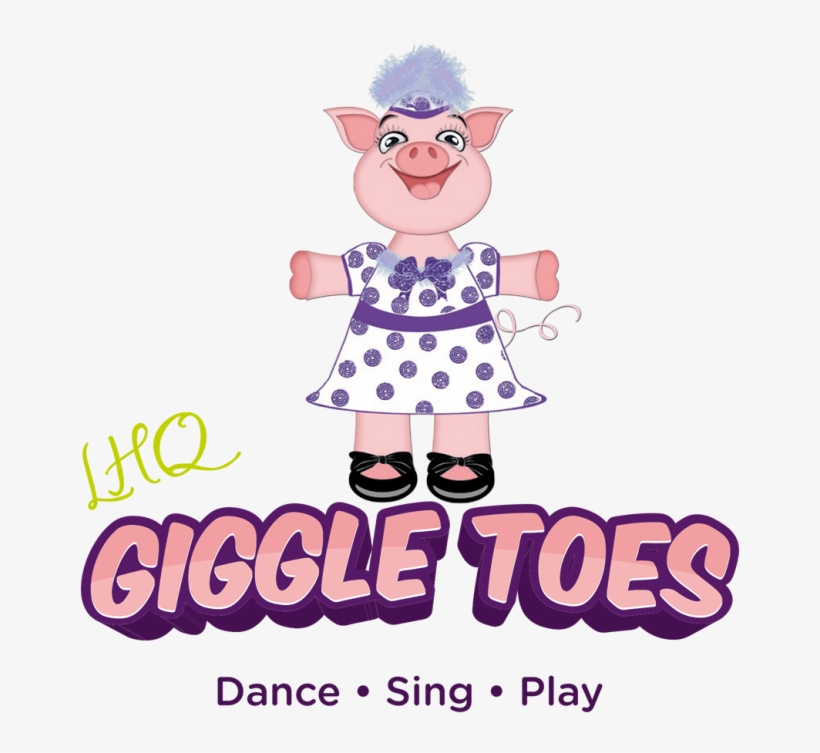Giggle Toes Logo - Cartoon, transparent png #3986674