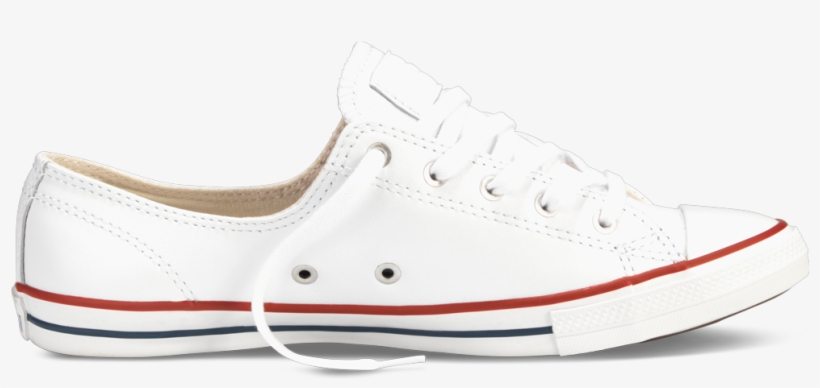 women's white leather converse