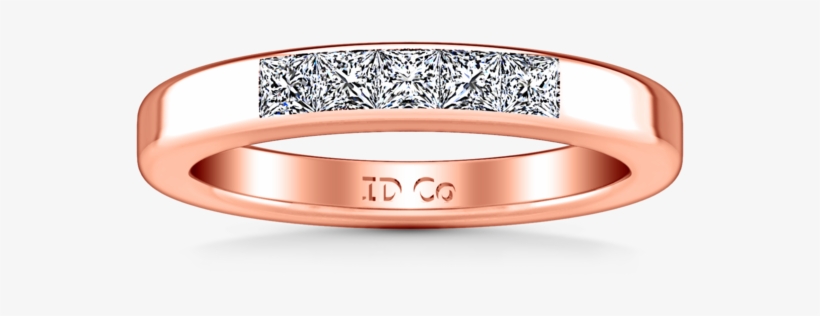 Diamond Wedding Band Abelia - Bangle, transparent png #3986773